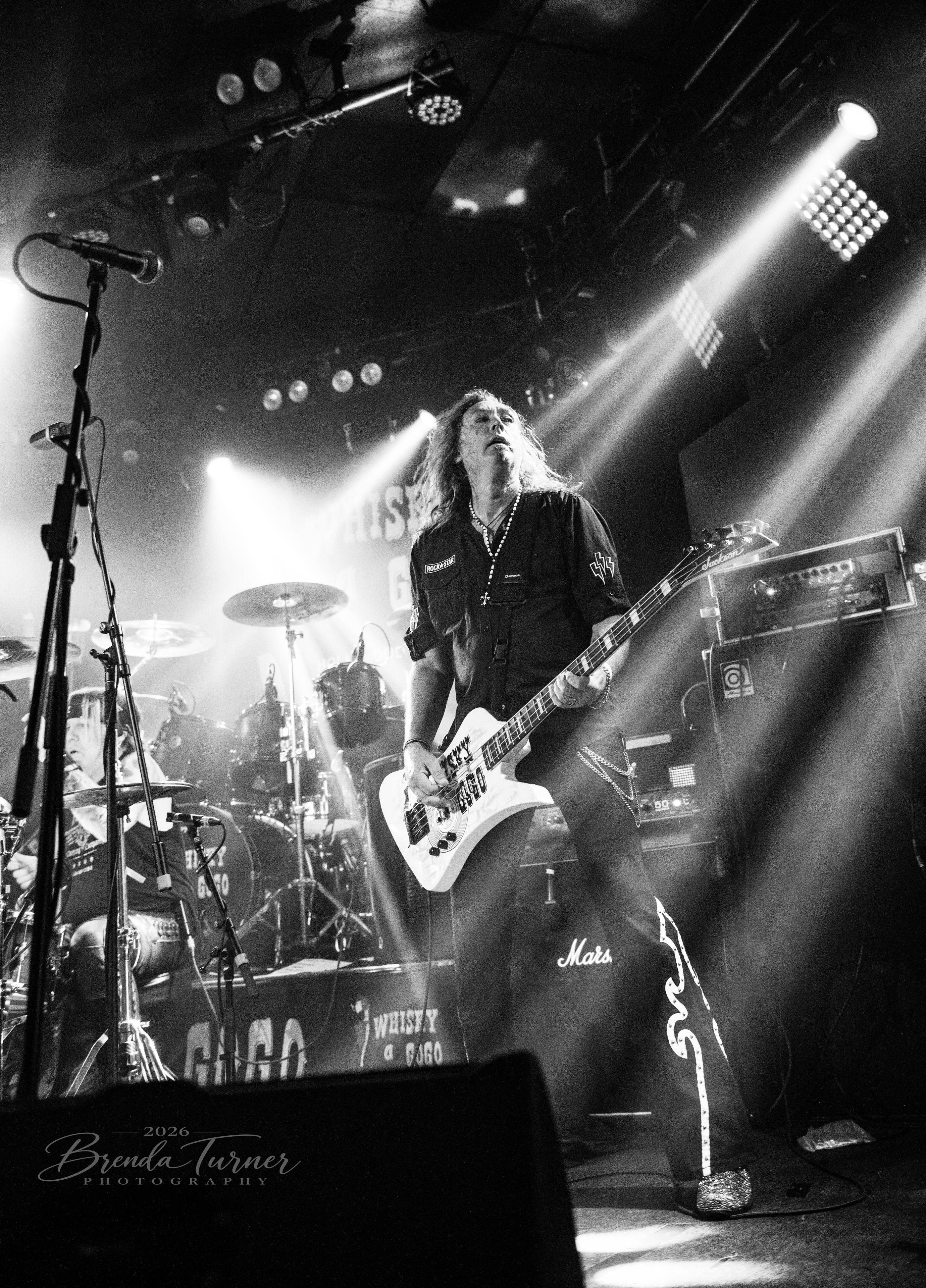 Mushroom Bruize live at Whisky a Go Go — bassist