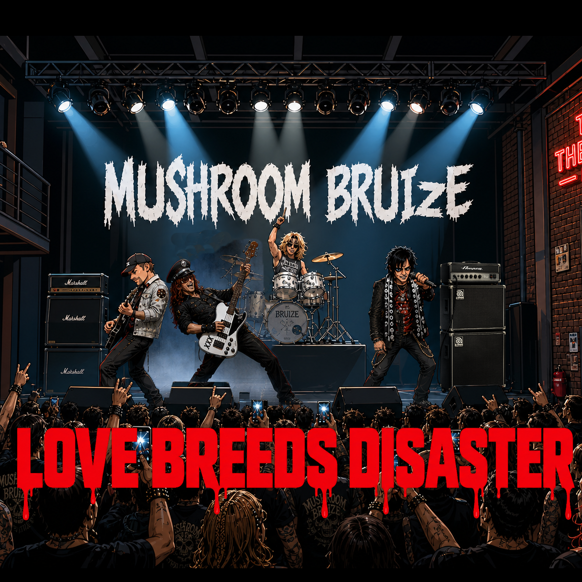 Love Breeds Disaster — Mushroom Bruize official music video